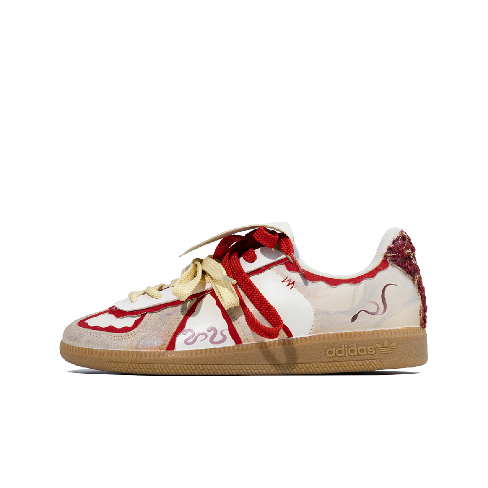 Adidas Originals BW Army Skateboard Shoes Unisex Low-Top Red/White