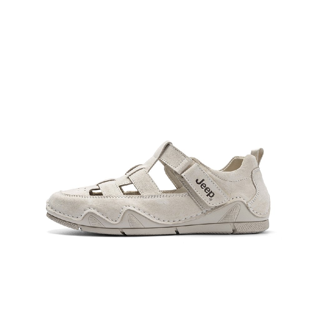 Jeep Shock Absorbers Slip Resistant Breathable Low Top Casual Shoes Women's Beige