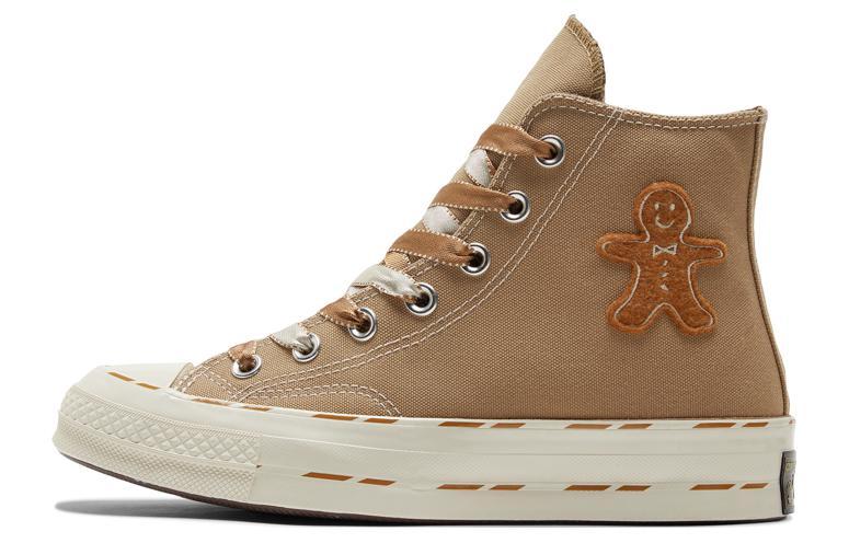 Converse Chuck Taylor All Star 70 Hi Christmas Pack Gingerbread Man Khaki