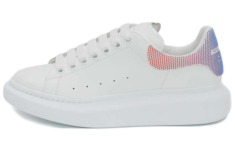 Alexander McQueen Thick soled Low top Sneakers 'White Pink Purple'