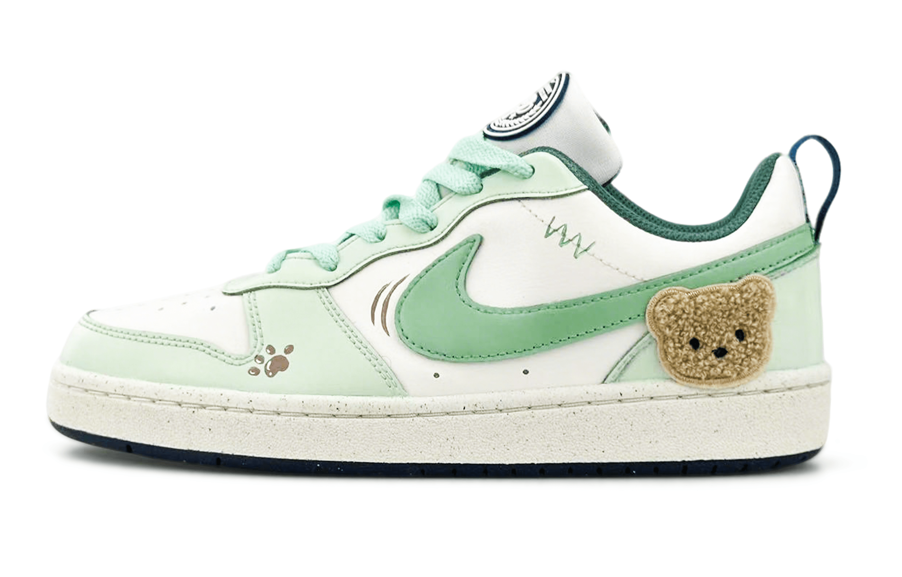 Nike Court Borough Cushioning Abrasion Resistant Lightweight Low top Skateboard Shoes Women's