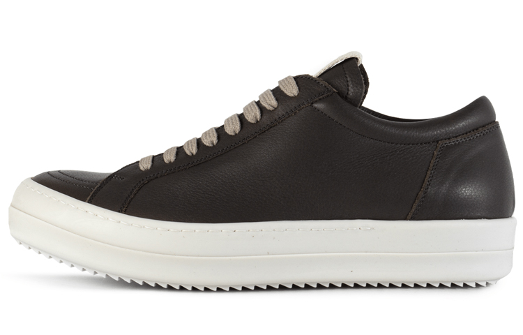 RICK OWENS/RO Low-Top Stylish Skateboarding Shoes Women's Black