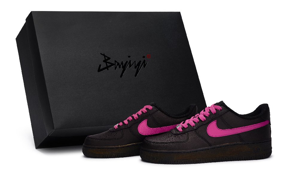 Nike Air Force 1 Skateboard Shoes Unisex Low Top Pink/Copper