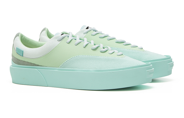 EQLZ EQUALIZER Fault Low Skateboard Shoes Unisex Neon Green Misprint