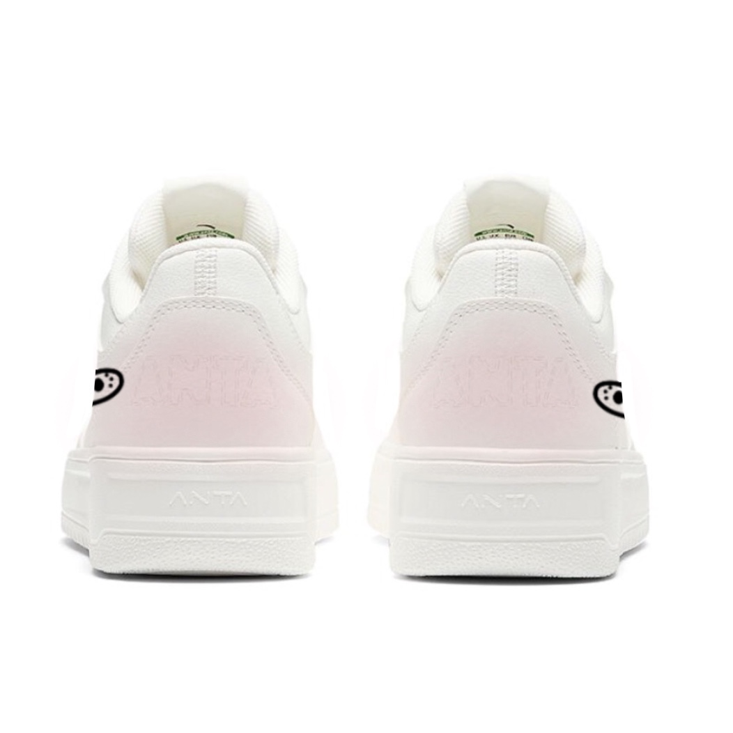 Anta Relaxed Slip Resistant Shock Absorbers With Abrasion Resistant Properties Low top Skateboard Shoes Unisex Pink купить в интернет-магазине Yoocart с быстрой доставкой по России.