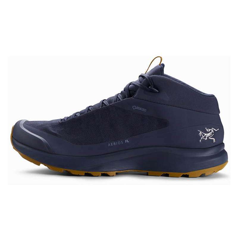 Arcteryx Aerios Fl Cushioning Anti-Slip And Wear-Resistant Mid-Top Running Shoes Unisex Dark Blue