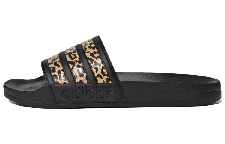 Adidas Hirocoledge X Adilette Shower Slide 'Takahashi Hiroko   Black Leopard' Women's