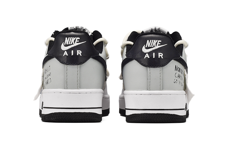Nike Air Force 1 Skateboard Shoes Men Low-Top Gray/White