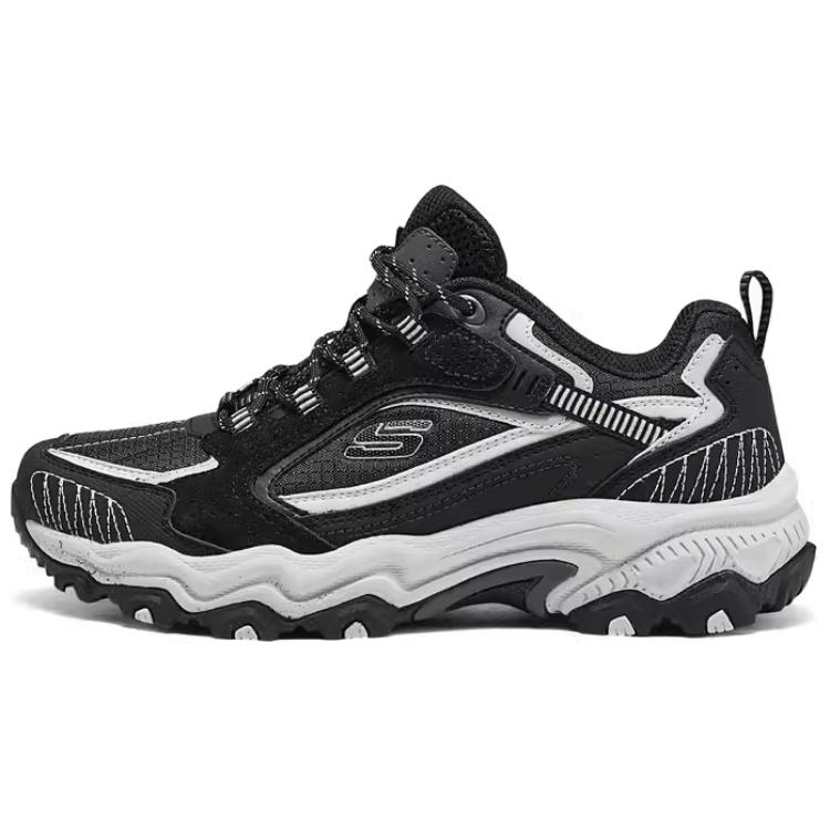 Skechers OUTDOOR Low Top Hiking Shoes Women's Black White