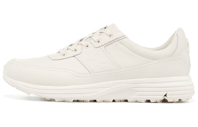 LI NING 1990 Commuter Series Anti Slip Wear Resistant Low Top Casual Shoes Men's Ecru