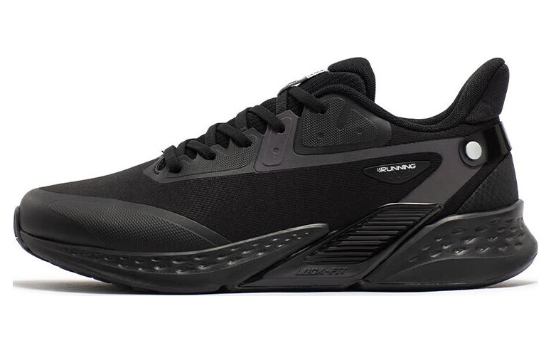 361° Anti Slip Wear Resistant Low Top Running Shoes Men's Black