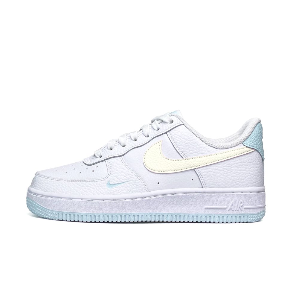 Nike Air Force 1 WAO Anti Slip Wear Resistant Low Top Skateboard Shoes Women's White Yellow