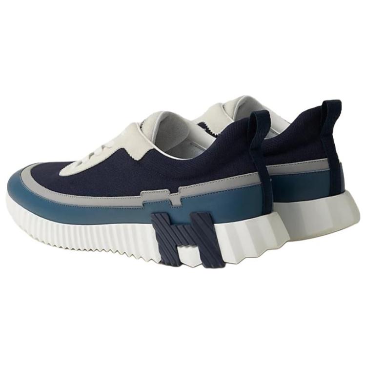 HERMES Bouncing Casual Shoes Men Low-Top Blue купить в интернет-магазине Yoocart с быстрой доставкой по России.