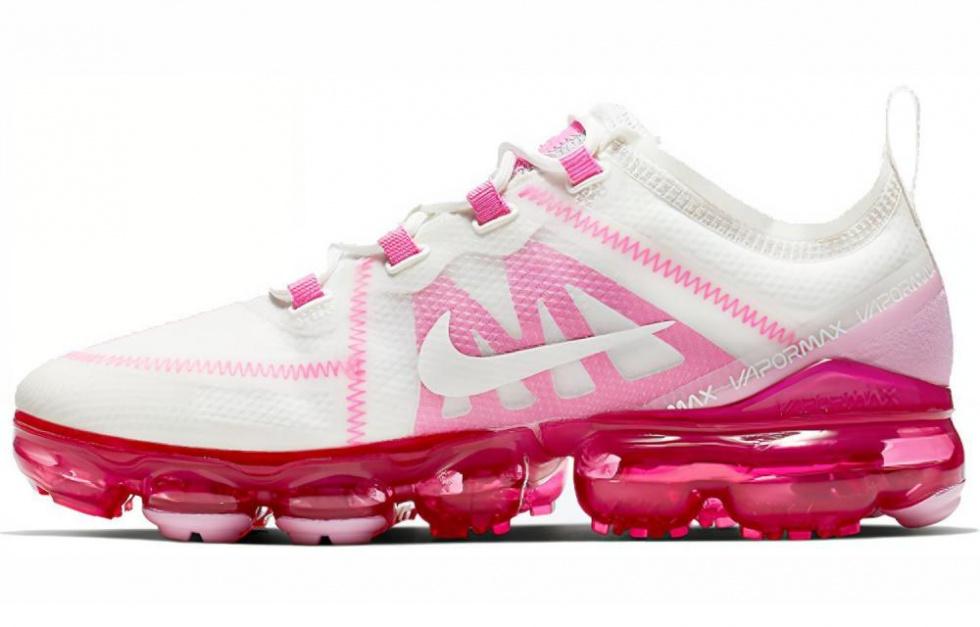 Nike Air VaporMax 2019 Summit White Pink Rise Women's