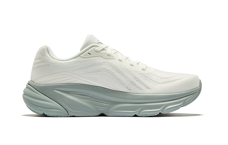 Saucony Cushioning Abrasion Resistant Breathable Low top Casual Running Shoes Men's White