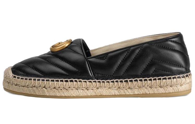 GUCCI Women's Gg Espadrilles 'Black' Women's