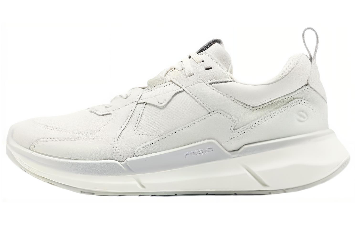 Ecco Wear resistant And Lightweight Low top Casual Shoes Women's White Gray