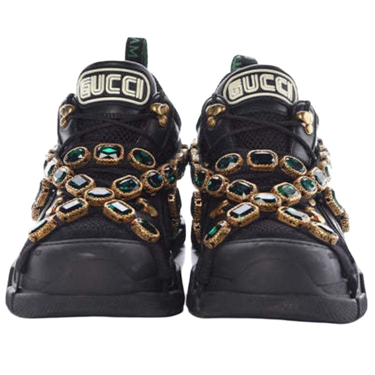 GUCCI Women's Flashtrek Crystals 'Black' Women's