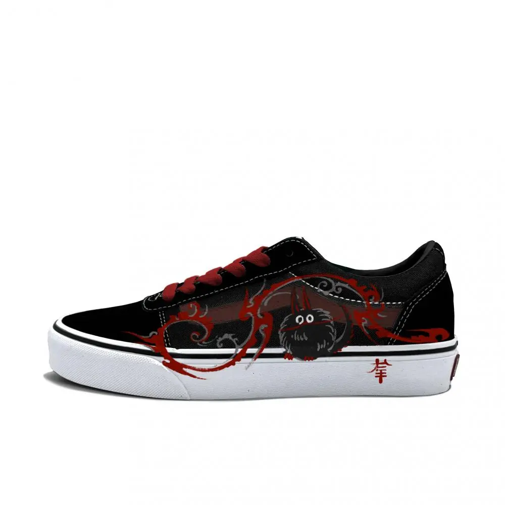 Vans Ward Abrasion Resistant Low top Skateboard Shoes Women's Red