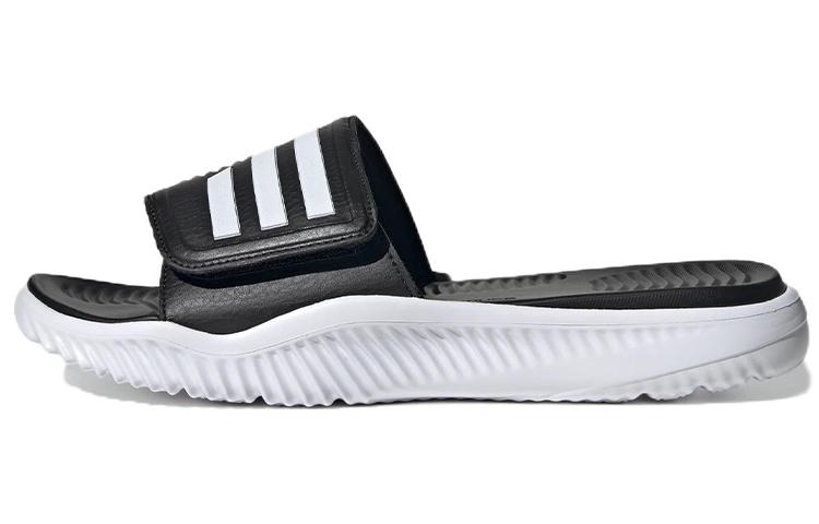 Adidas Alphabounce Slide 'Black White'