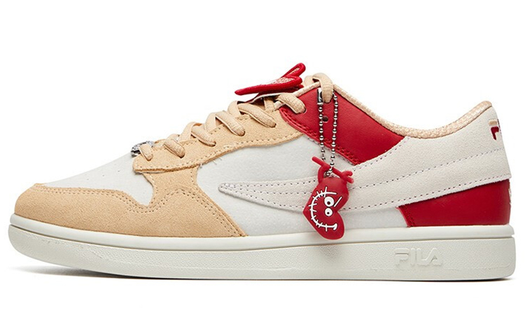 FILA FUSION Shoes 'Cream Red Pink' Women's