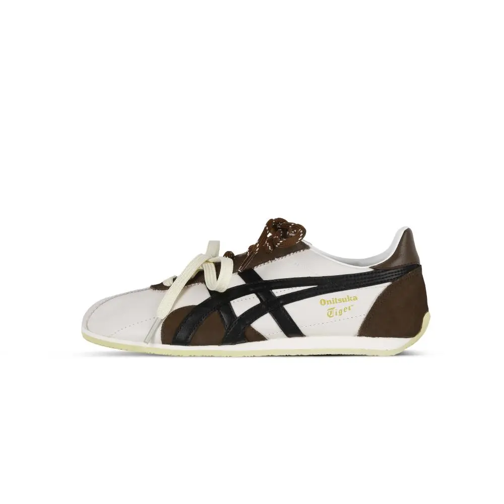 Onitsuka Tiger Runspark Lightweight Coverage Low Top City Commute Running Shoes Unisex Beige Brown