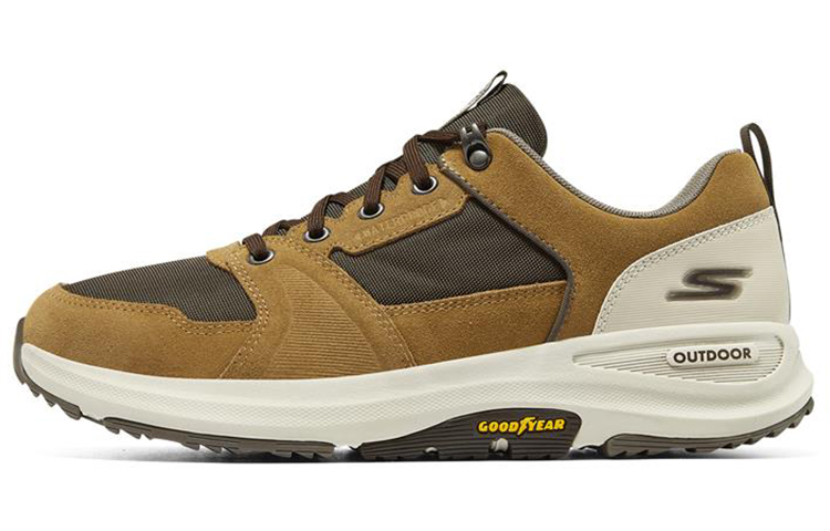 Skechers Go Walk Outdoor Low Top Casual Shoes Men's Tan
