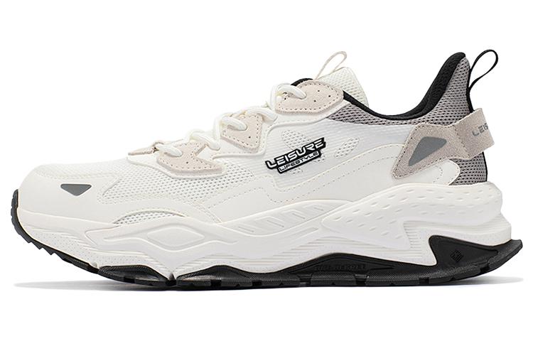 361° Slip Resistant, Abrasion Resistant, Breathable Low Top Casual Shoes Men's White Black