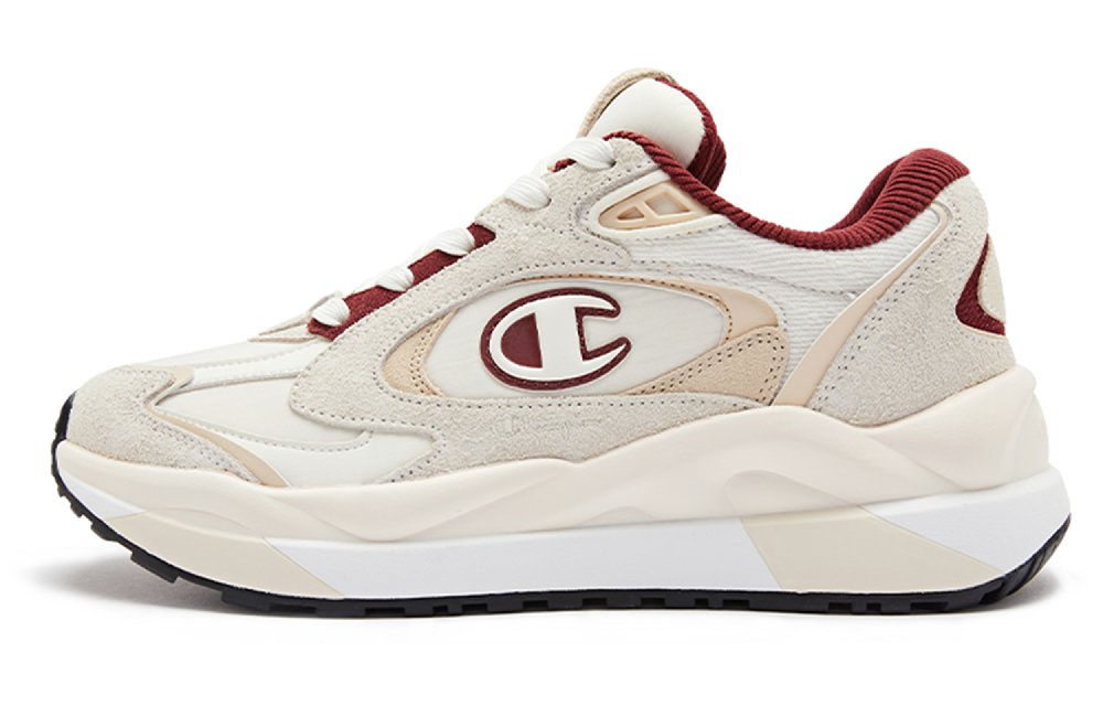 Champion Durable Cushioning Low-Top Chunky Sneakers Women's Dark Red
