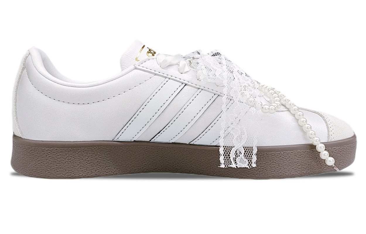 Adidas Neo VL Court 2.0 Lightweight And Breathable Low Top Skateboard Shoes Women's White купить в интернет-магазине Yoocart с быстрой доставкой по России.