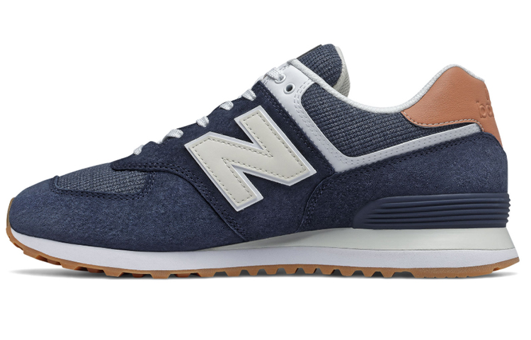 New Balance 574 Natural Indigo Faded Mahogany