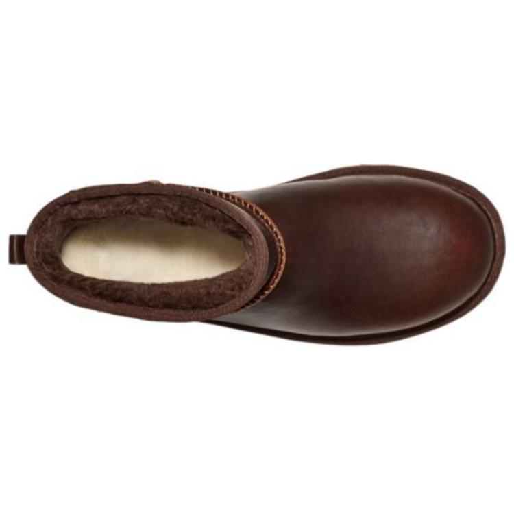 UGG Classic Ultra Mini Lthr Regen Boot Ironwood купить в интернет-магазине Yoocart с быстрой доставкой по России.