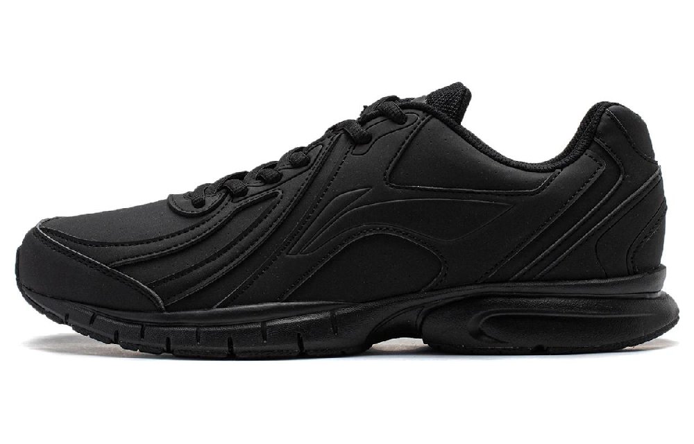 LiNing Zero March 7th Cushioning, Slip Resistant, Lightweight Low top Running Shoes Men's Black