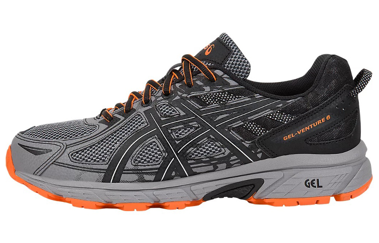 Asics Gel Venture 6 4E Wide 'Grey Black'