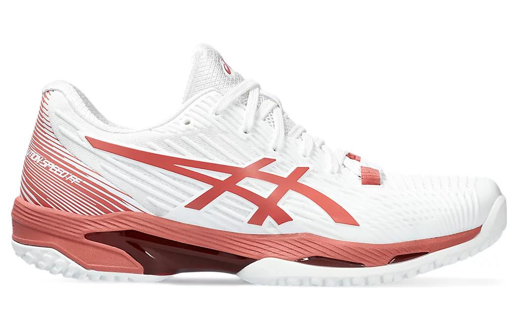 Asics Solution Speed FF 2 OC Cushioning Low top Tennis Shoes Women's Red White купить в интернет-магазине Yoocart с быстрой доставкой по России.