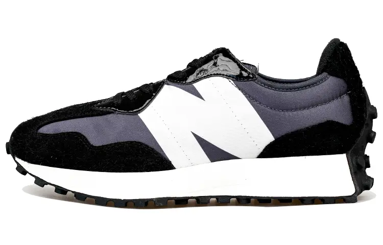 New Balance 327 Black Grey Women's