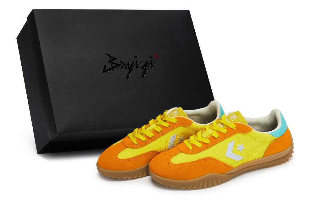 Converse Run Star Trainer Casual Shoes Unisex Low top Yellow/Oranges/Green