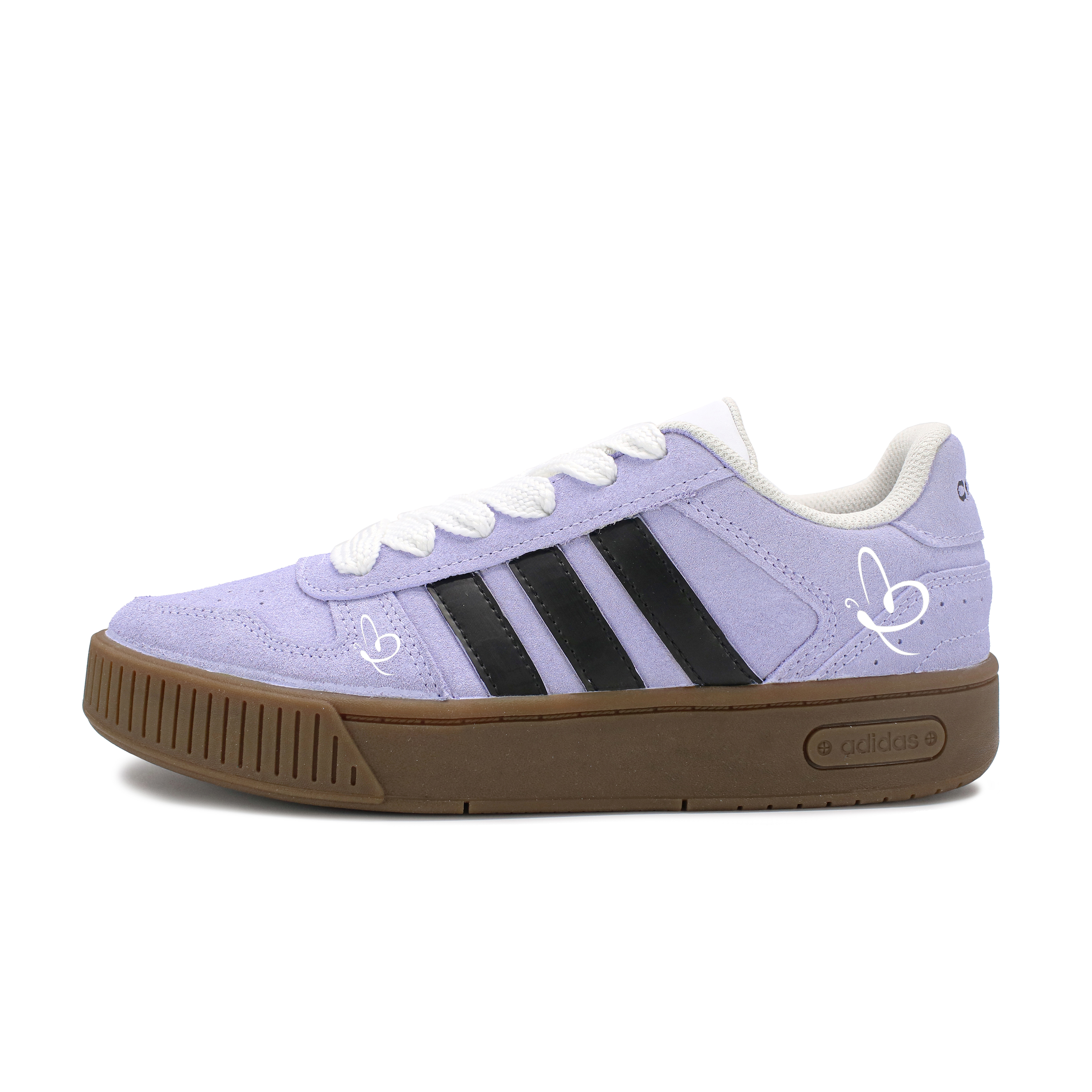 Adidas Neo D-PAD Slip-Resistant Low-Top Skateboard Shoes Unisex Purple Black купить в интернет-магазине Yoocart с быстрой доставкой по России.