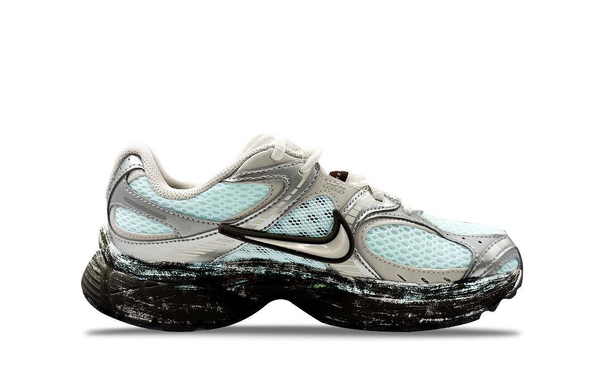 Nike V5 RNR Abrasion Resistant Low Top Running Shoes Unisex Gray Blue купить в интернет-магазине Yoocart с быстрой доставкой по России.