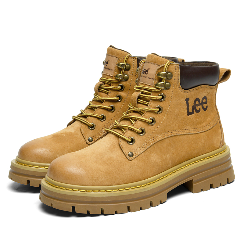 Lee Short Martin Boot Unisex Fleece-Lined
