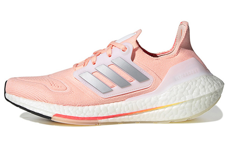 Adidas Ultra Boost 22 Clear Orange Silver Metallic Ecru Tint Women's