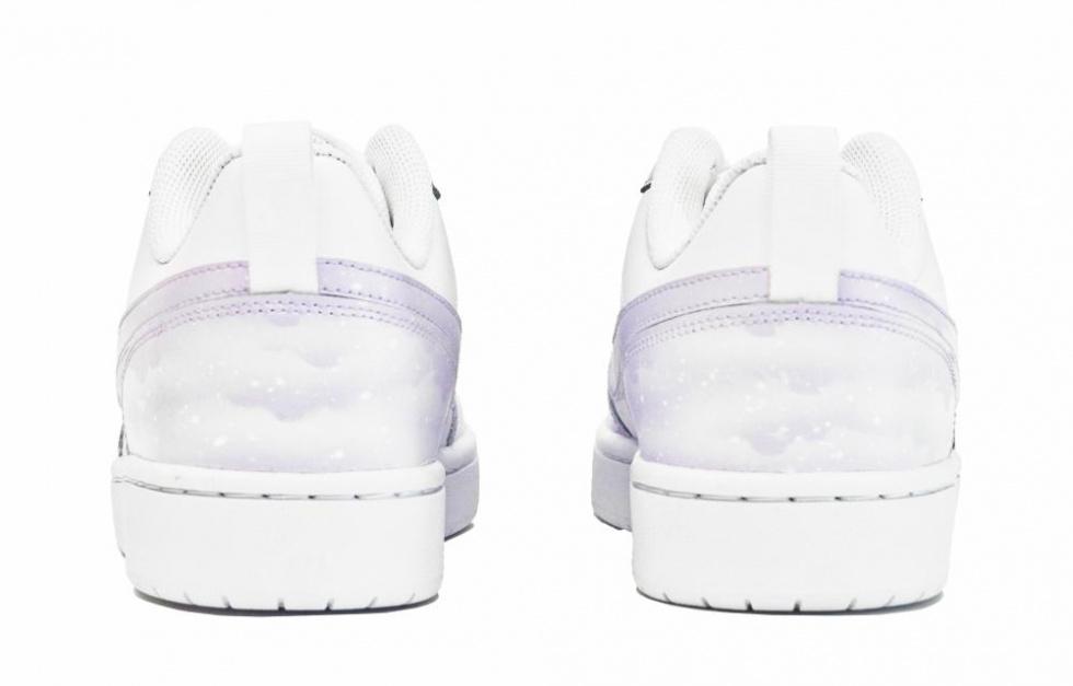 Nike Court Borough Series Skateboard Shoes Women's Low-Top Purple