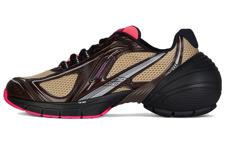 Givenchy Tk M Runner Sports Casual Shoes Men's Brown Pink