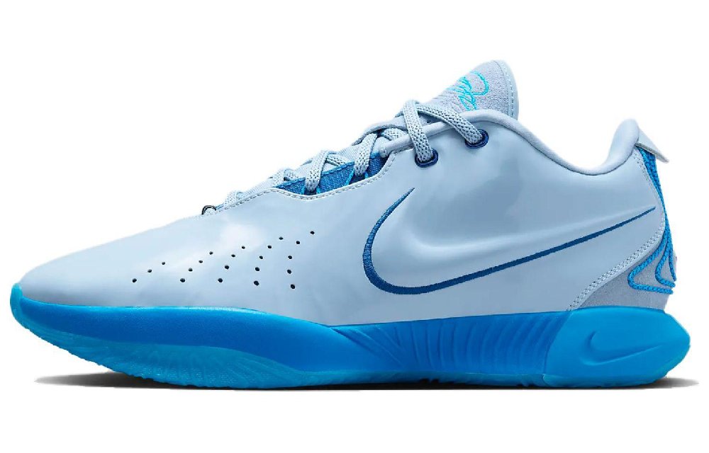 Nike LeBron 21 Blue Diver Translucent Blue Outsole