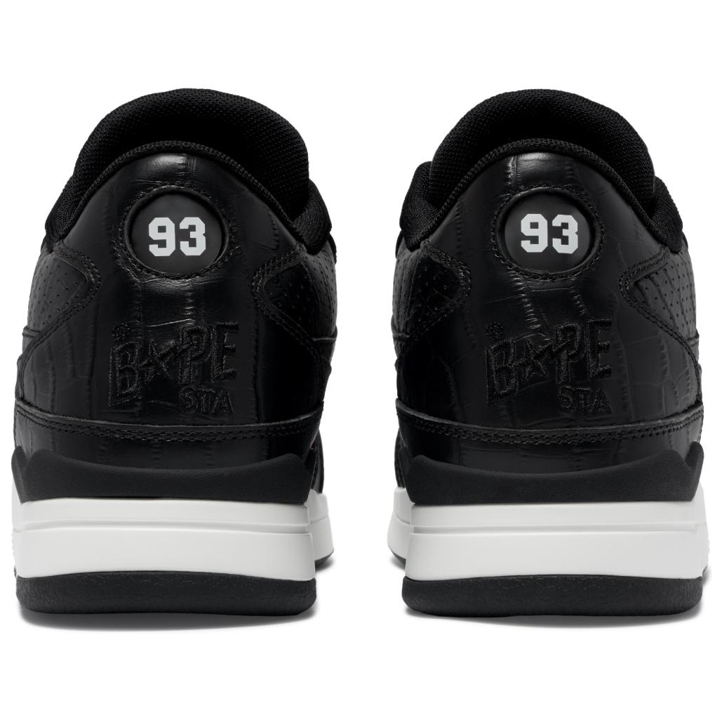 A BATHING APE Clutch Sta Slip Resistant Abrasion Resistant Low top Skateboard Shoes Men's