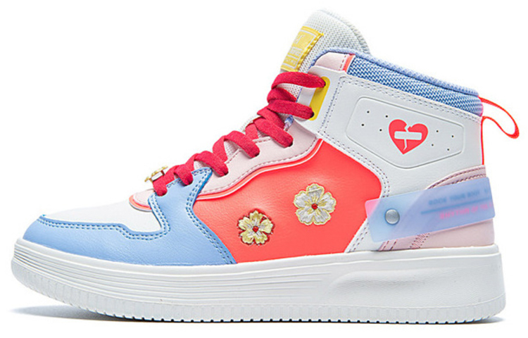 361° Skateboard Shoes Women's High-Top White/Blue