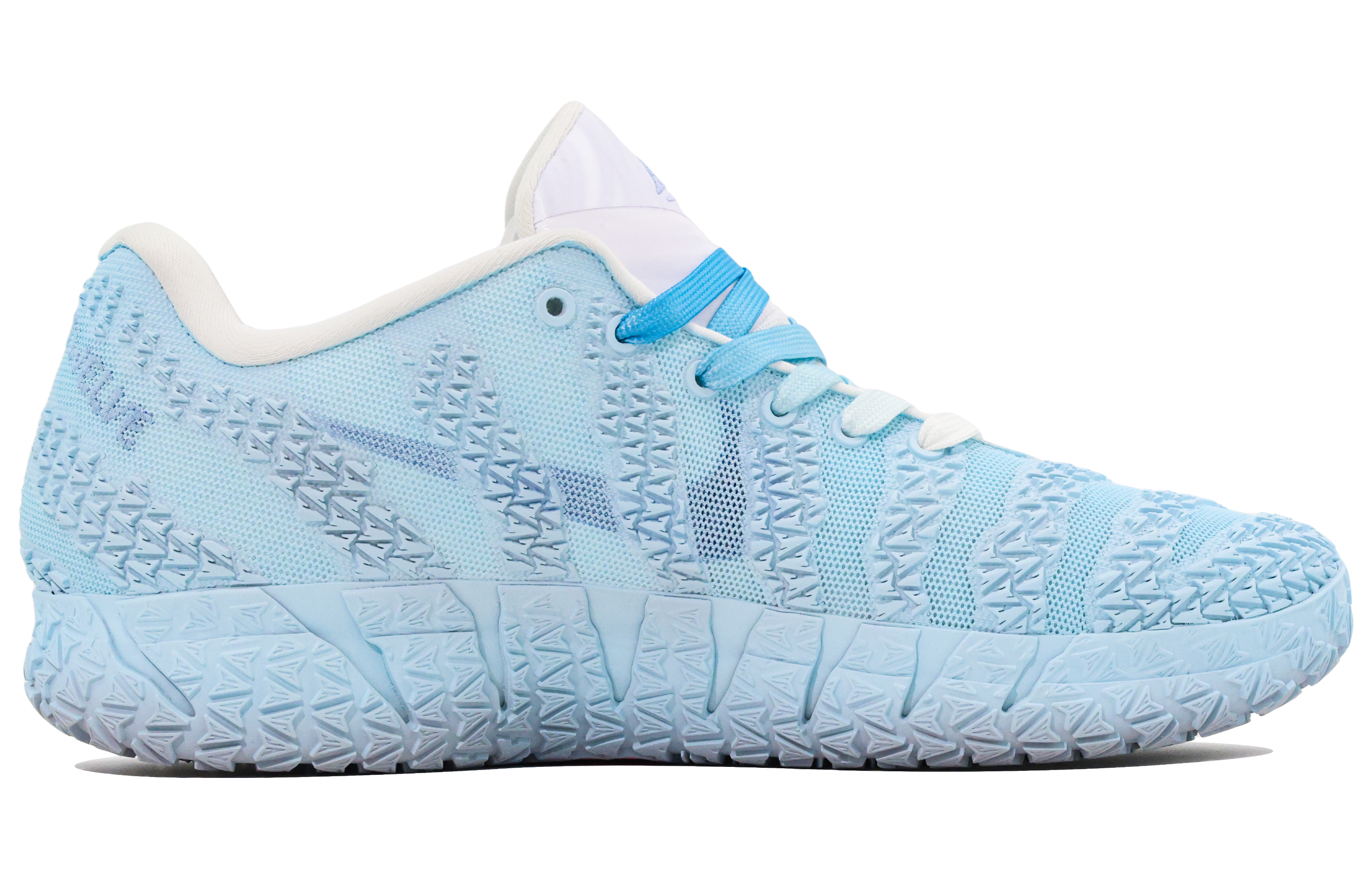 Nike Ja Morant 3 Premium Ice Abrasion Resistant Grip Low top Basketball Shoes Unisex White Blue