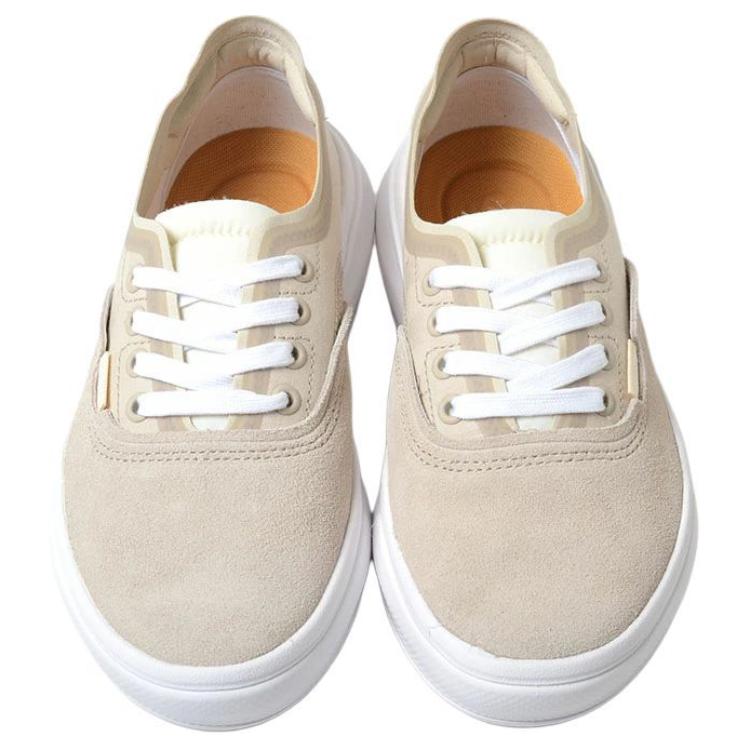 Vans Authentic Low Top Skateboard Shoes Women's Beige