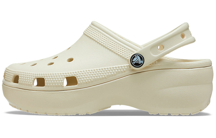 Crocs Classic Platform Clog Bone Women's