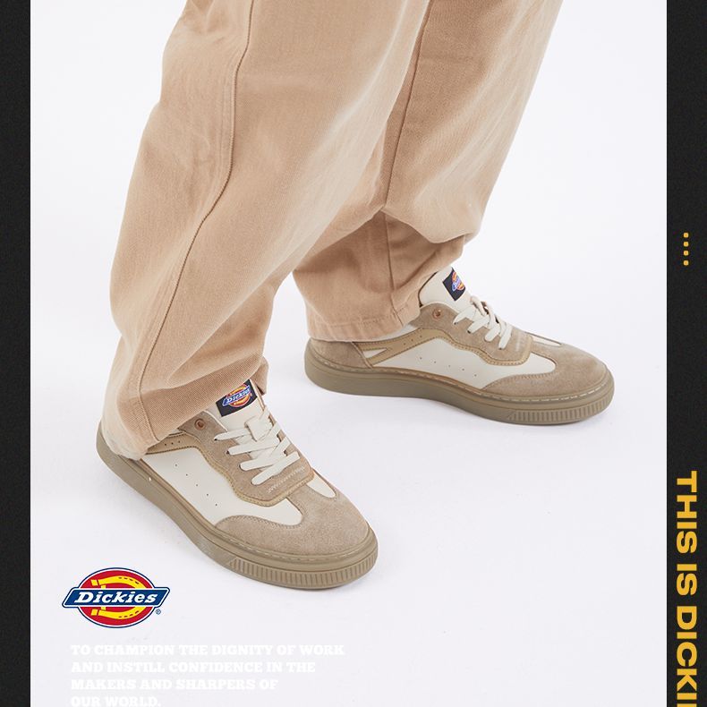 Dickies Low Top Skateboard Shoes Men's Beige купить в интернет-магазине Yoocart с быстрой доставкой по России.